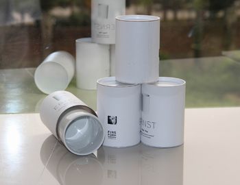 Fashional White Gloss lamination  Paper Cans Packaging with PPLids for Cup and Bowl Packaging