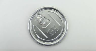 Embossing printing Aluminum Easy Open Lid / Cover For PET bottle 83.3 mm