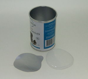 Airtight Composite coin Paper Cans pet food packaging , Paper Canister