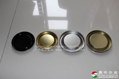 Air - proof Convex Surface 211# Metal Can Bottom 65 mm for Paper Tube Box