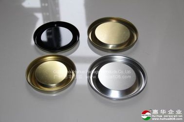 Air - proof Convex Surface 211# Metal Can Bottom 65 mm for Paper Tube Box