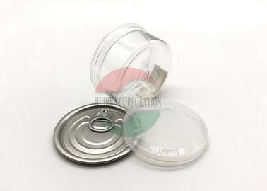 Mini Plastic Food Containers With Lid Easy Open Can Herb Tea Packaging