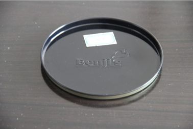 Custom 124# Flat Smooth Strech Metal Tin Can Lid for Paper Tube