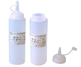 White PP Tomato Sauce Cooking Oli Bottle , Good Oil Resistance