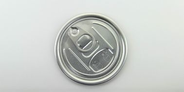 Customized food grade  Easy Open lid  ,  aluminum can lids 300# 73mm