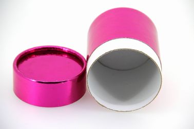 Colorful shiny / glossy / matt surface paper cans cosmetics gift cardboard tube packaging