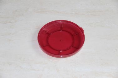 Red / green  PE PET can lids with pull handle , small printable tin can lid