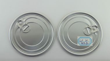 502# 126mm silver Easy Open lid for composite paper can , Full open EOE