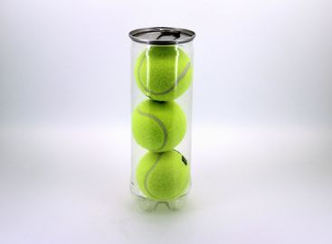 Air - proof Golf Ball Storage Clear Pet Jars Food Canister With Custom Logo