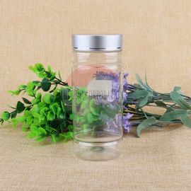 500ml Clear Empty Pet Plastic Screw Sweet Jar For Dried Food