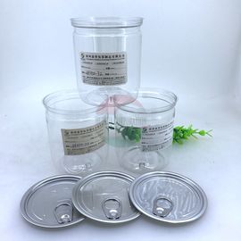 Air Proof Clear Empty Food Grade 450ml Jar Pet Packaging