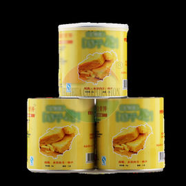 Hot Stamping Milk Paper Cans Packaging With Aluminum Bottom