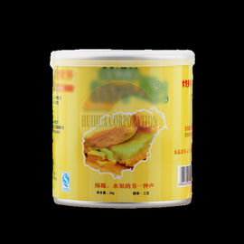 Hot Stamping Milk Paper Cans Packaging With Aluminum Bottom