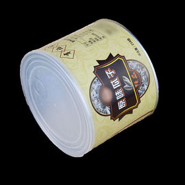 Customized Printed Logo Cardboard Kraft Paper Tube For Sunflower Seeds Nut Food Packaging