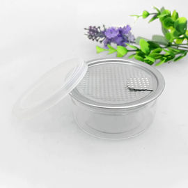 Weed Packaging 3.5 Grams 100ml Pet Plastic Jar With Ring Pull Lid