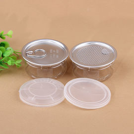 Food Grade Transparent PP 3.5G Weed Metal Tuna Tin Cans