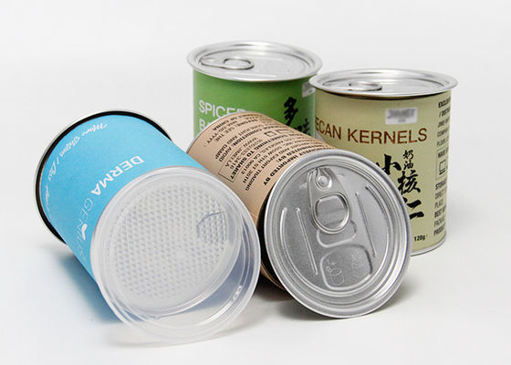Eco Friendly Long Shipping Mailing Paper Brown Cardboard Tube Biodegradable Poster Packaging Tubes with aluminum lid and Plastic Lids