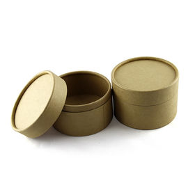 Eco-friendly Round Plain Cardboard Packaging Cans Packaging for Gift Cosmetics and Toys