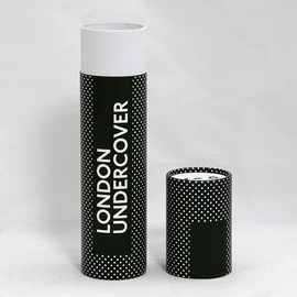 Water-proof Cylindrical Kraft Paper Tube Paper Can Packaging for Underwear and T-shirt
