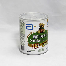 Recyclable Air-tightened Water-proof Cylindrical Paper Composite Cans for Baby Milk Powder / Coffee / Pet Food