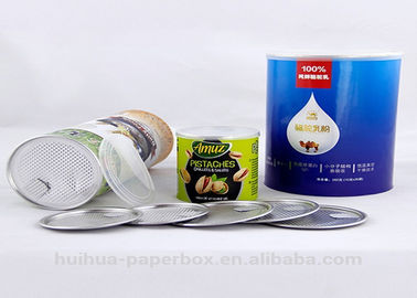 300 # D - shaped Airproof Aluminium Foil Lid / Peel Off Easy Open End