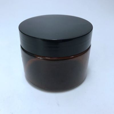 Plastic PET Cosmetic Jar Round Shaped Cream Can Customized Color and Logo