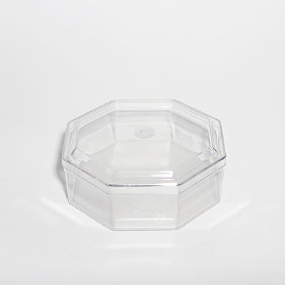 Plastic PET Food Grade Container Packaging Boxes With Lid