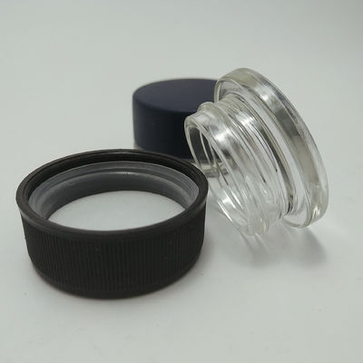 1oz Childproof Screw Cap Cosmetic Jars Push Safety Caps Jar