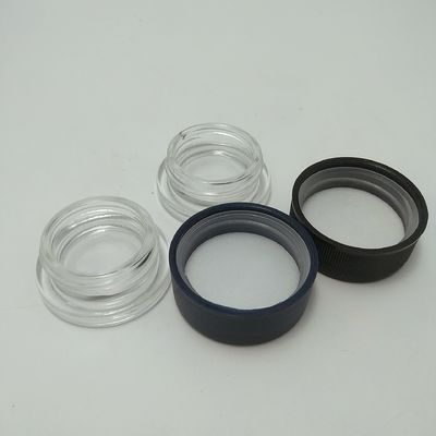 1oz Childproof Screw Cap Cosmetic Jars Push Safety Caps Jar