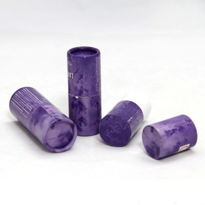 Pantone Purple Paper Tube Packaging