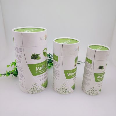 Round Cardboard Paper Tube Packaging Custom Size