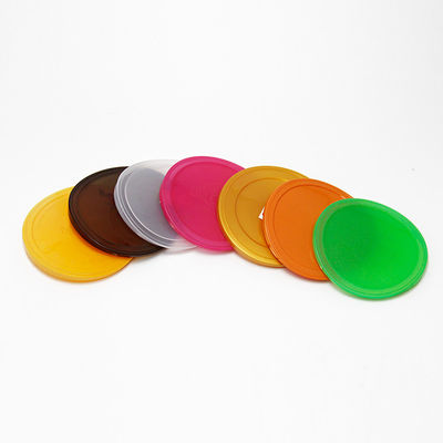 211# Plastic Lid PE Can Cover For EOE Can Packaging