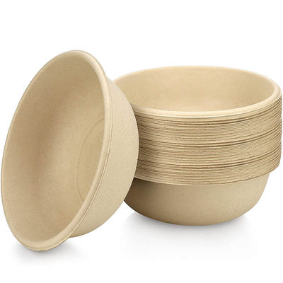 100% Biodegradable Paper Disposable Soup Bowls For Hot Soups And Appetizers