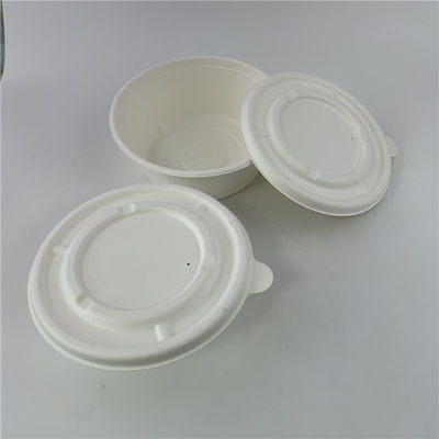 Small Disposable Biodegradable Sugarcane Bagasse Pulp Sauce Cup With Lid