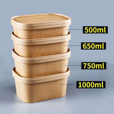 Disposable Food Takeaway Box Sugarcane Bagasse Food Container With Cover