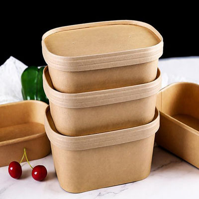 Disposable Food Takeaway Box Sugarcane Bagasse Food Container With Cover