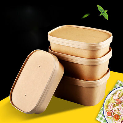 Disposable Food Takeaway Box Sugarcane Bagasse Food Container With Cover