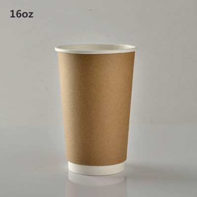 Double Wall Corrugated Paper Takeaway Coffee Cup for Hot Drink