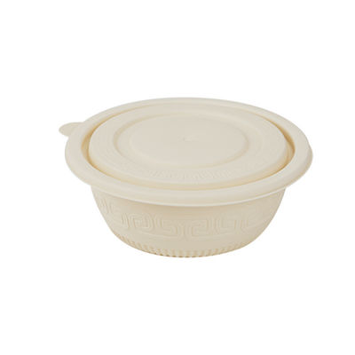 Eco Friendly Sugar Cane Salad Bowl Disposable for Food Storage