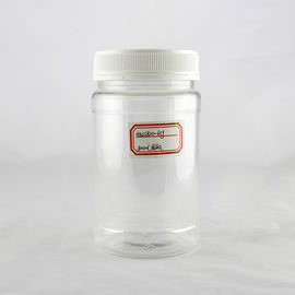 800ml Clear Plastic Cylinder Tubes , Gray PP Plastic Screw Lid