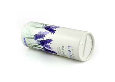 Gloss Lamination Customized Cosmetic Packaging Paper Tube With Shaker Top