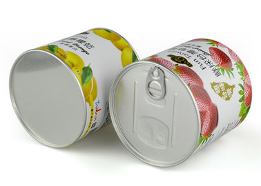 Eco-friendly Custom Paper Composite Cans Waterproof Aritight for Food