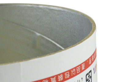 Custom Paper Composite Cans Aluminum Easy Open End Packaging Tubes Cardboard 