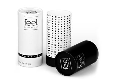 Perfume Cardboard Tube Packaging , Custom Cylinder Container