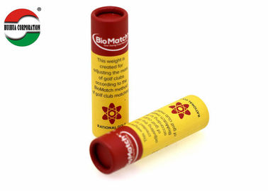 Recyclable Paper Cans Packaging , Kraft Paper Tea Canister Packaging