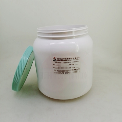 Large White PET Jars Plastic Milk Powder Bottles 2200ml For Food Packaging