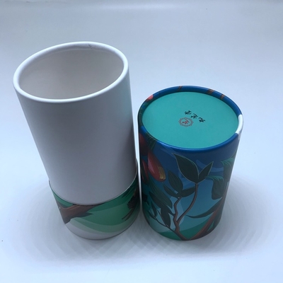 Biodegradable Green Kraft Paper Tube Recycled Cylinder Mailing Packaging