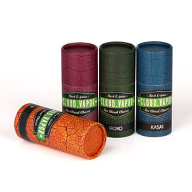 Custom Printing Blue Red Paper Tube Packaging For Gift and Food Packaging