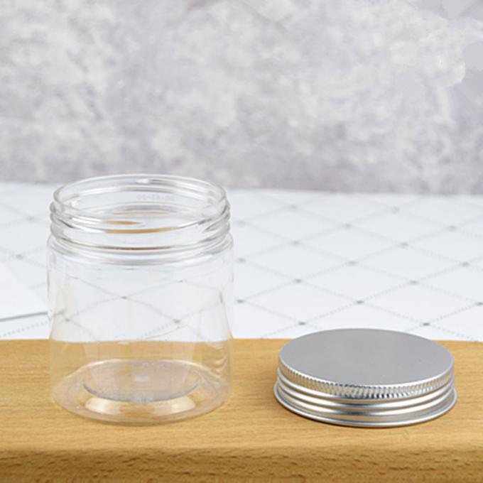 Clear PET Plastic Ice Cream Packaging Container With Lids